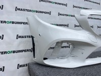 Mercedes C Class Amg Line A205 Lift 2019-2022 Front Bumper 6 Pdc Genuine [e256]