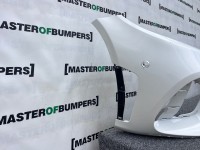 Mercedes C Class Amg Line A205 Lift 2019-2022 Front Bumper 6 Pdc Genuine [e256]