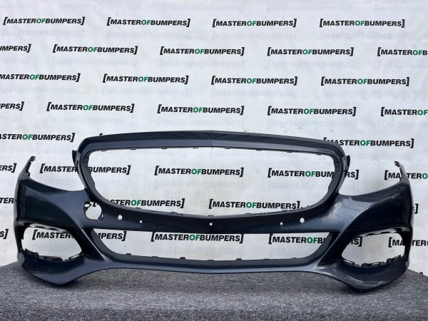 Mercedes C Class Se A205 Premium 2015-2018 Front Bumper 6 Pdc Genuine [e295]