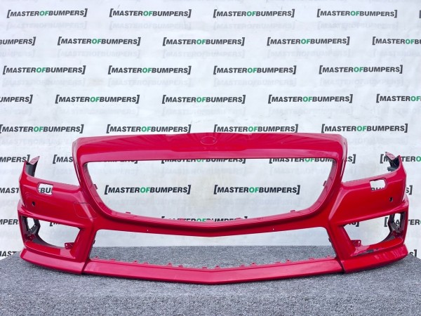 Mercedes Slk Amg Sport A172 Mk3 2012-2015 Front Bumper 6 Pdc+jets Genuine [e304]
