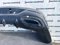 Mercedes Cla Amg Shooting Brake A118 2019-2023 Rear Bumper 6 Pdc Genuine [e357]