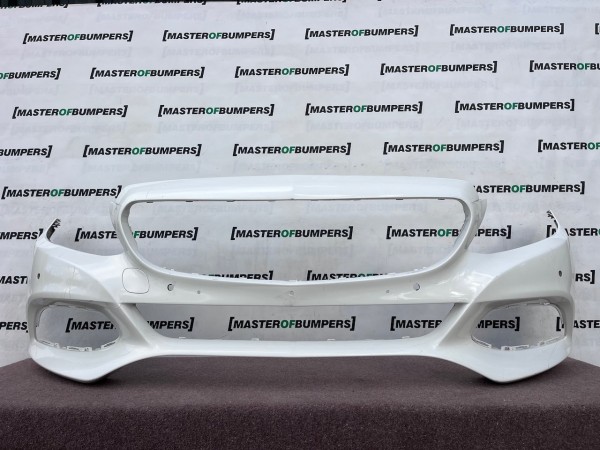Mercedes C Class Se A205 Premium 2015-2018 Front Bumper 6 Pdc Genuine [e590]