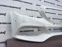 Mercedes C Class Se A205 Premium 2015-2018 Front Bumper 6 Pdc Genuine [e590]
