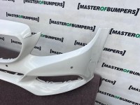 Mercedes C Class Se A205 Premium 2015-2018 Front Bumper 6 Pdc Genuine [e590]
