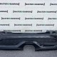 Mini Cooper S F56 F55 Lci 2021-2024 Rear Bumper 4 Pdc Genuine [p529]