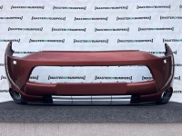 Mitsubishi Outlander Mk3 2012-2015 Front Bumper No Pdc +jets Genuine [m504]