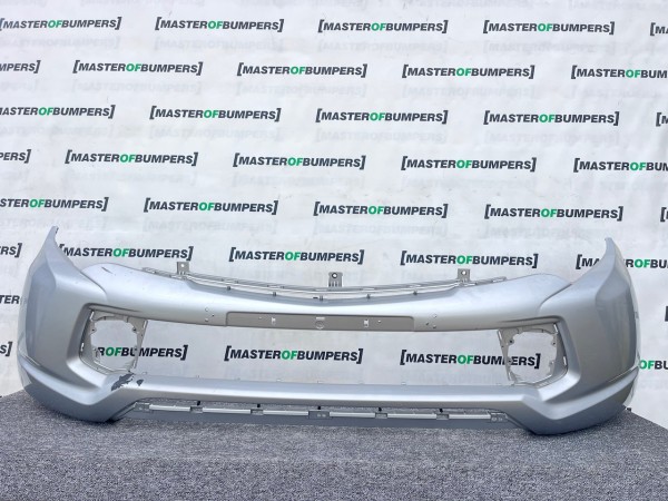 Mitsubishi L200 Warior Double Cab 2016-2019 Front Bumper No Jets Genuine [m327]