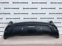 Nissan Qashqai Mk1 Lift 2010-2014 Rear Bumper Black 4 Pdc Genuine [l536]