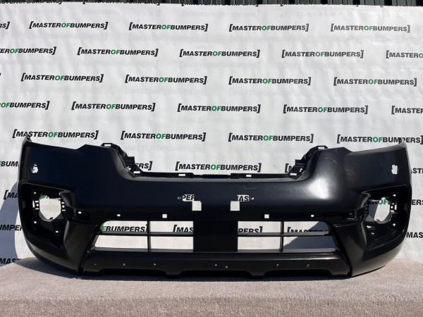 Renault Alaskan Pickup 4x4 2017-2020 Front Bumper No Pdc +jets Genuine [l621]
