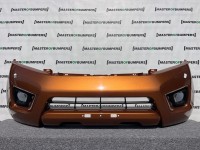 Nissan Navara Tekna Pick Up Mk4 2016-2021 Front Bumper + Jets Genuine [l642]