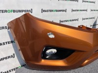 Nissan Navara Tekna Pick Up Mk4 2016-2021 Front Bumper + Jets Genuine [l642]