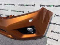 Nissan Navara Tekna Pick Up Mk4 2016-2021 Front Bumper + Jets Genuine [l642]