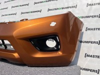 Nissan Navara Tekna Pick Up Mk4 2016-2021 Front Bumper + Jets Genuine [l642]