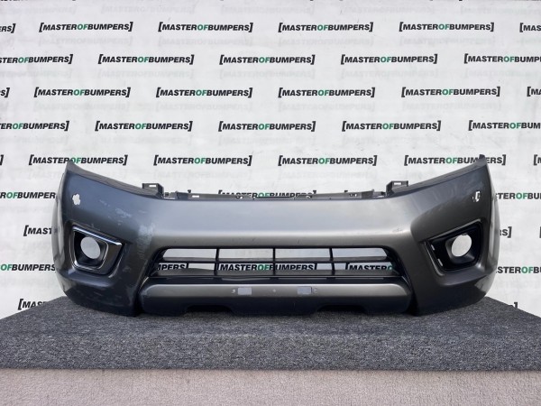 Nissan Navara Mk3 2016-2019 Front Bumper (for Model With Jets) Genuine [l669]