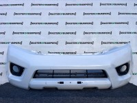 Nissan Navara Tekna Pick Up Mk4 2016-2021 Front Bumper No Jets Genuine [l676]