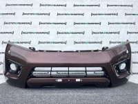 Nissan Navara Tekna Pick Up Mk4 2016-2021 Front Bumper + Jets Genuine [l686]