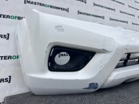 Nissan Navara Tekna Pick Up Mk4 2016-2021 Front Bumper + Jets Genuine [l689]
