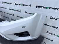 Nissan Navara Tekna Pick Up Mk4 2016-2021 Front Bumper + Jets Genuine [l703]