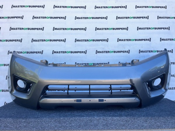 Nissan Navara Tekna Pick Up Mk4 2016-2021 Front Bumper No Jets Genuine [l716]