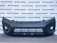 Nissan Navara Pick Up Mk4 2016-2021 Front Bumper Textured No Jets Genuine [l722]