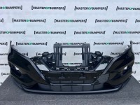 Nissan Qashqai Tekna Mk2 Lift 2017-2020 Front Bumper 6 Pdc No Jets Genuin [l732]