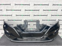 Nissan Qashqai Tekna Mk2 Lift 2017-2020 Front Bumper 6 Pdc + Jets Genuin [l743]