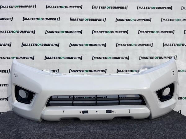 Nissan Navara Mk3 2016-2019 Front Bumper (for Model With Jets) Genuine [l666]