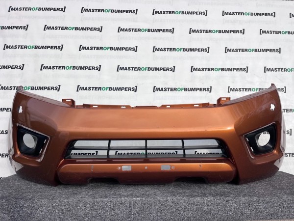 Nissan Navara Mk3 2016-2019 Front Bumper (for Model With Jets) Genuine [l667]