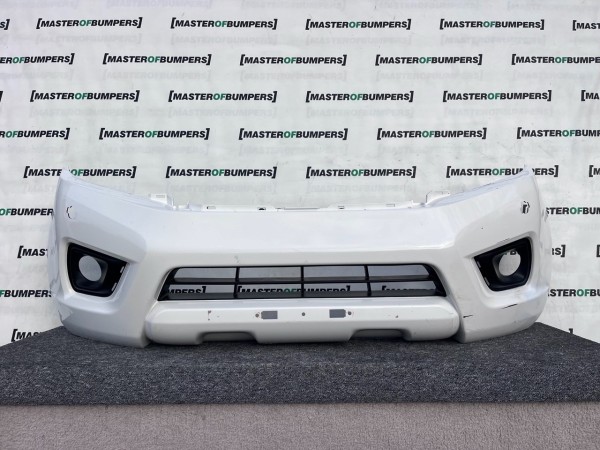 Nissan Navara Mk3 2016-2019 Front Bumper (for Model With Jets) Genuine [l668]
