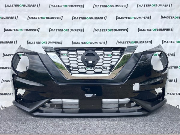 Nissan Juke Acenta Connect Mk2 2019-2025 Front Bumper Black W/lip Genuine [l712]