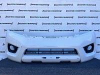 Nissan Navara Tekna Pick Up Mk4 2016-2021 Front Bumper No Jets Genuine [l719]