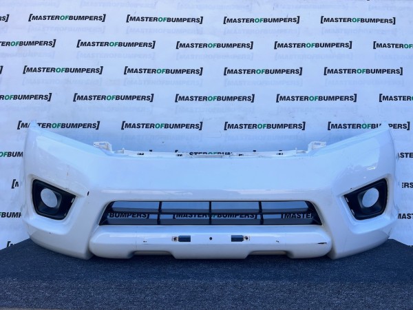 Nissan Navara Tekna Pick Up Mk4 2016-2021 Front Bumper No Jets Genuine [l719]