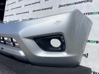 Nissan Navara Tekna Pick Up Mk4 2016-2021 Front Bumper + Jets Genuine [l739]