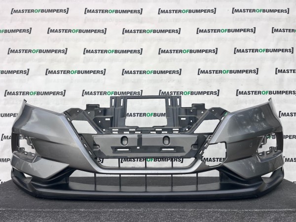 Nissan Qashqai Tekna Mk2 Lift 2017-2020 Front Bumper 6 Pdc No Jets Genuin [l728]