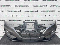 Nissan Qashqai Tekna Mk2 Lift 2017-2020 Front Bumper 6 Pdc No Jets Genuin [l728]