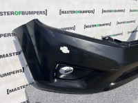 Nissan Navara Tekna Pick Up Mk4 2016-2021 Front Bumper + Jets Genuine [l641]