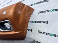 Nissan Navara Tekna Pick Up Mk4 2016-2021 Front Bumper + Jets Genuine [l662]