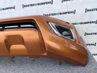 Nissan Navara Tekna Pick Up Mk4 2016-2021 Front Bumper + Jets Genuine [l662]