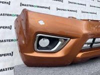 Nissan Navara Tekna Pick Up Mk4 2016-2021 Front Bumper + Jets Genuine [l662]