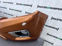Nissan Navara Tekna Pick Up Mk4 2016-2021 Front Bumper + Jets Genuine [l662]