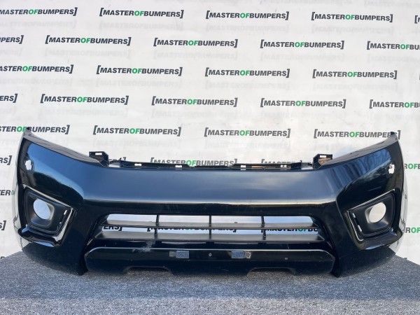 Nissan Navara Tekna Pick Up Mk4 2016-2021 Front Bumper + Jets Genuine [l678]