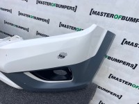 Nissan Navara Tekna Pick Up Mk4 2016-2021 Front Bumper + Jets Genuine [l687]