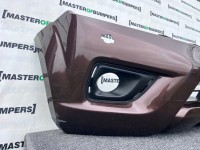 Nissan Navara Tekna Pick Up Mk4 2016-2021 Front Bumper + Jets Genuine [l688]