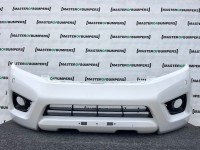 Nissan Navara Tekna Pick Up Mk4 2016-2021 Front Bumper + Jets Genuine [l693]