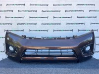 Nissan Navara Tekna Pick Up Mk4 2016-2021 Front Bumper + Jets Genuine [l720]