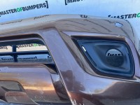 Nissan Navara Tekna Pick Up Mk4 2016-2021 Front Bumper + Jets Genuine [l720]