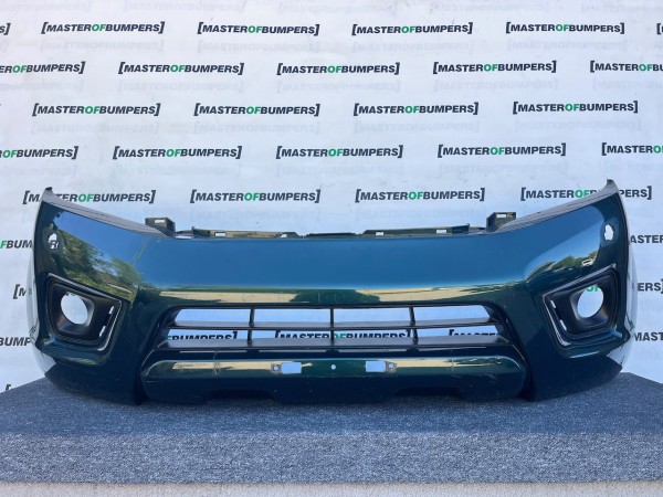 Nissan Navara Tekna Pick Up Mk4 2016-2021 Front Bumper + Jets Genuine [l721]