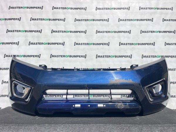 Nissan Navara Tekna Pick Up Mk4 2016-2021 Front Bumper No Jets Genuine [l740]