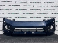 Nissan Navara Tekna Pick Up Mk4 2016-2021 Front Bumper + Jets Genuine [l745]