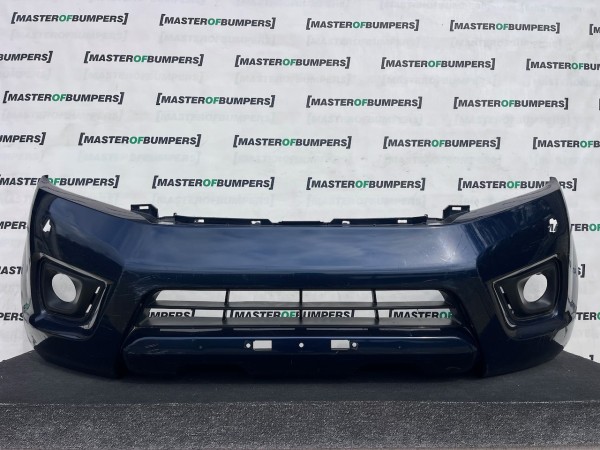 Nissan Navara Tekna Pick Up Mk4 2016-2021 Front Bumper + Jets Genuine [l745]